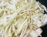 鶏肉とえのき茸の玉子ゴーヤーチャンプルー作り方1写真