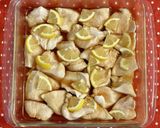 鶏胸肉の麺つゆレモン漬け作り方4写真