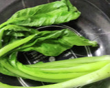 魚肉ソと小松菜の揚巻煮♪お弁当やおつまみ作り方1写真