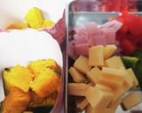 超簡単♫ かぼちゃと卵のキッシュマフィン作り方4写真