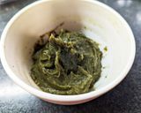 おつまみに！中島菜麹とすりごまの豆腐添え作り方1写真