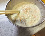 人参苦手でも食べれるお好み焼き作り方5写真