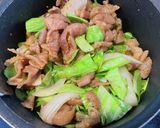 ワンパンで豚もつ炒め♪作り方6写真