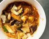 肉無豆腐オイレモンラタトゥイユ味野菜炒め作り方17写真