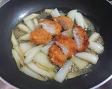 簡単！激うま！お茶碗でつくるミニかつ丼作り方5写真