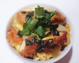 簡単！激うま！お茶碗でつくるミニかつ丼作り方7写真