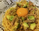 アボカド納豆おろし麺作り方3写真