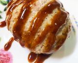 残念なハンバーグをお好み焼き味にリメイク作り方2写真