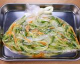さっぱり青じそ＆蒸し鶏の和風春雨サラダ作り方2写真