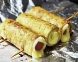 魚肉ソの揚巻焼き♪お弁当やおつまみに作り方4写真