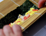カニカマ卵の海苔巻き♪お弁当やおつまみに作り方4写真