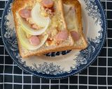 ☆簡単♪ピザ風トースト☆作り方5写真