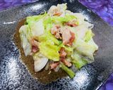 レタス⭐︎オイスターソース炒め作り方7写真