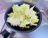 レタス⭐︎オイスターソース炒め作り方5写真