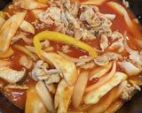 豚こまのトマトジュース煮込み作り方5写真