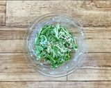 シャキシャキ水菜の白和え作り方5写真