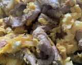 簡単！ご飯が進む！ふわふわ豚卵丼♡作り方4写真