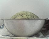 とよ型で♪♪よもぎの甘納豆ロール☆作り方7写真