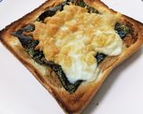 海苔とチーズのトースト作り方1写真
