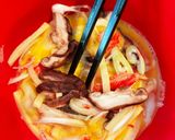 かに玉 枝豆入りオイスターソース甘酢あん作り方6写真