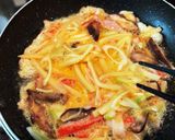 かに玉 枝豆入りオイスターソース甘酢あん作り方8写真