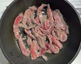 牛肉とトマトとニラの炒め煮作り方3写真