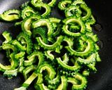 ワンパン！ツナ缶！ゴーヤチャンプル作り方2写真