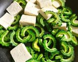 ワンパン！ツナ缶！ゴーヤチャンプル作り方4写真