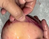 硬い桃、簡単に皮が剥ける作り方3写真