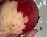 硬い桃、簡単に皮が剥ける作り方5写真