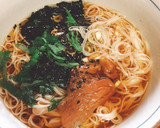 梅と海苔とごま油まぜるだけメチャ旨い素麺作り方13写真