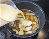 【腸活】きのこと根菜の豆乳味噌汁作り方5写真