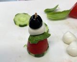 ひとくちモツァレラの小人さんサラダ作り方6写真