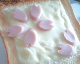 簡単☆魚肉ソーセージで桜(お弁当にも♪)作り方4写真