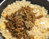 時短簡単☆中国製ピリ辛十六ササゲの炒飯作り方7写真