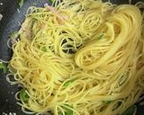 自分用　生ハラペーニョでペペロンチーノ作り方7写真