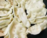 レトルト●ガーリックオイルで焼く餃子作り方1写真