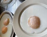 まるで目玉焼き!?のおやつ黄桃の牛乳寒天作り方8写真