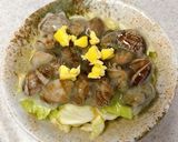 レンジで簡単♪あさりとキャベツの酒蒸し作り方4写真
