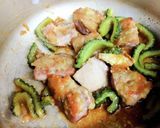 鶏肉とゴ−ヤの南蛮漬け作り方3写真