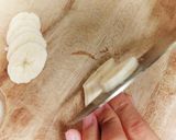 朝食に簡単☆とろけるバターバナナト—スト作り方2写真
