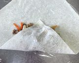 雪中椎茸の焼き春巻き作り方7写真