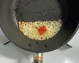 豚こま肉にナスと玉ネギと大葉の中華炒め作り方4写真