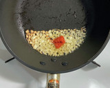 豚こま肉にナスと玉ネギと大葉の中華炒め作り方4写真