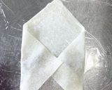 雪中椎茸の焼き春巻き作り方8写真