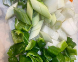 カシューナッツととりはらみの中華野菜炒め作り方2写真