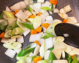 カシューナッツととりはらみの中華野菜炒め作り方7写真