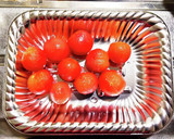 ミニトマトの白だし漬けの和風カプレーゼ！作り方1写真