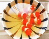 ミニトマトの白だし漬けの和風カプレーゼ！作り方5写真