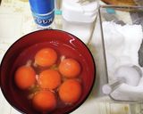 甘い卵焼き。作り方1写真